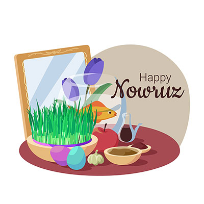 وکتور  هفت سین نوروز