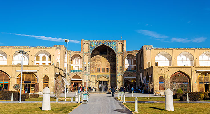 عکس بازار قیصریه اصفهان