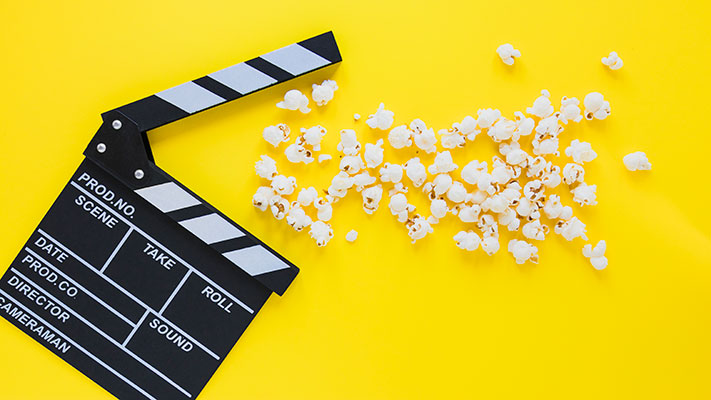 عکس تبلیغاتی سینما و کلاکد