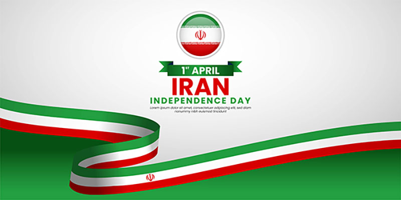 طرح وکتور باکیفیت از پرچم ایران