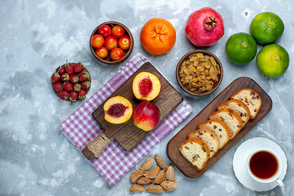 عکس میوه و شیرینی
