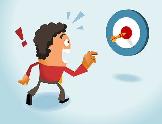 وکتور کاراکتر بازی دارت