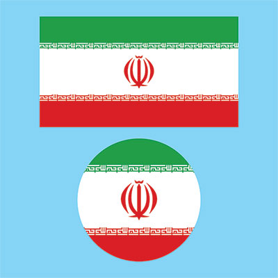 وکتور پرچم ایران