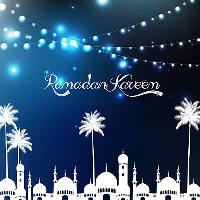وکتور  ماه رمضان مبارک