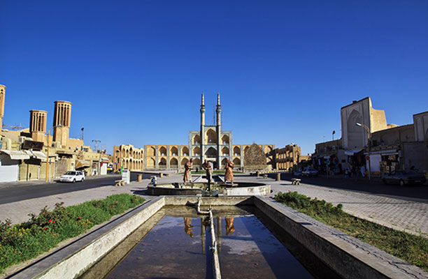 عکس مسجد شهر یزد