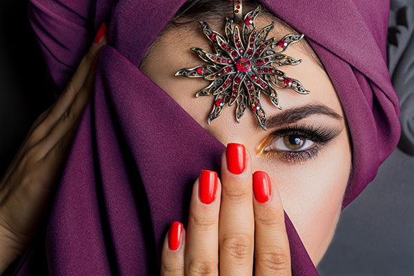 عکس تبلیغاتی حجاب خانم