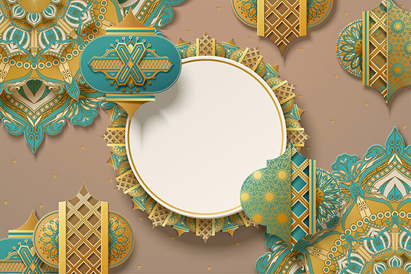 وکتور ماه رمضان