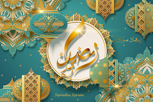وکتور ماه رمضان