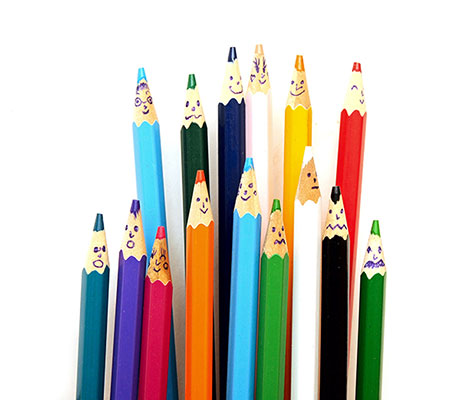 عکس تبلیغاتی مداد رنگی دوازده رنگ