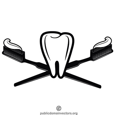 وکتور دندان و مسواک