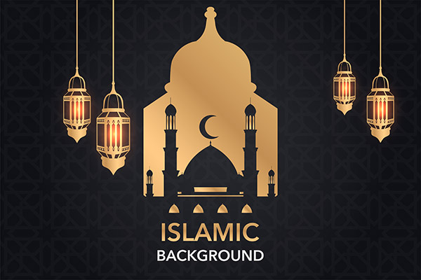 وکتور ماه رمضان