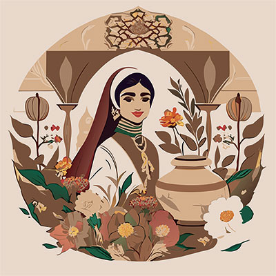 وکتور بانوی ایران