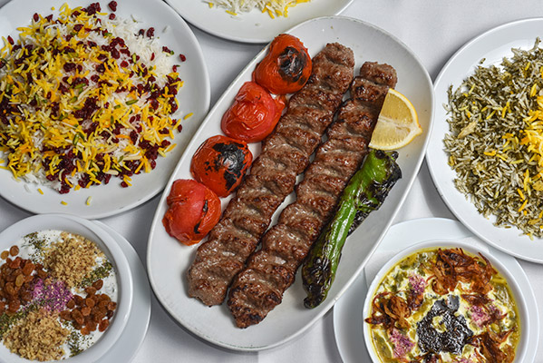 عکس چلو کباب