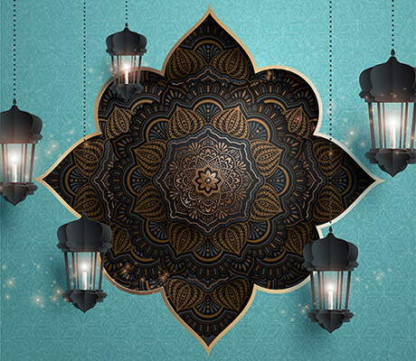 وکتور ماه رمضان