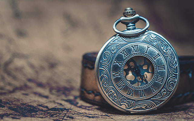 عکس ساعت جیبی طرح دار