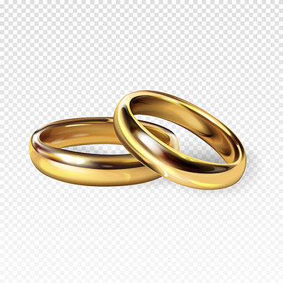 وکتور کاراکتر جواهر و حلقه ازدواج