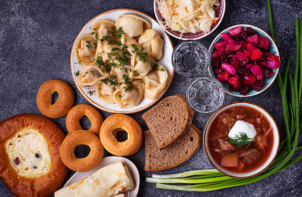 عکس میز غذا