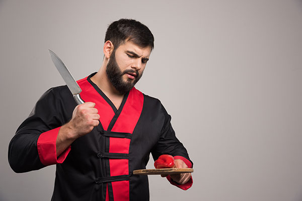 عکس مرد جوان رزمی کار