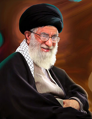 عکس رهبر جمهوری اسلامی ایران