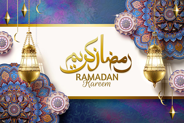 وکتور ماه رمضان