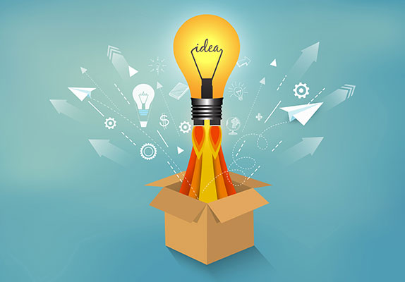 وکتور کاراکتر کارآفرینی و تکنولوژی برتر