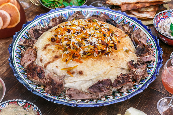 عکس پلو گوشت ایرانی