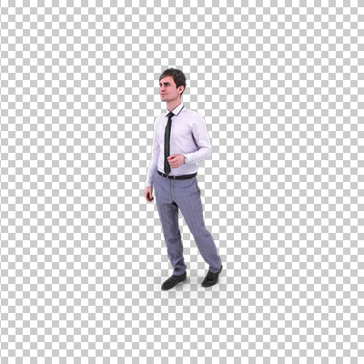 عکس برش خورده سه بعدی تیپ رسمی