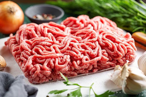 عکس تبلیغاتی گوشت چرخ شده