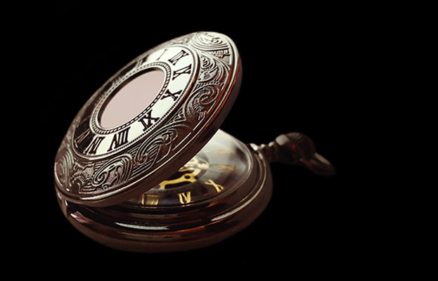 عکس ساعت جیبی طرح دار