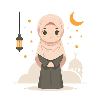 وکتور بانوی با حجاب
