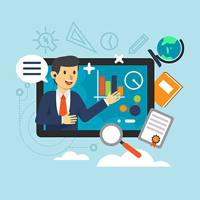 وکتور خبرنگار تلویزینی