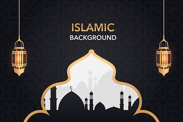 وکتور ماه رمضان