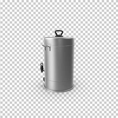 عکس برش خورده سه بعدی سماور