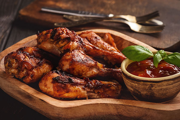 عکس تبلیغاتی غذا مرغ سرخ شده