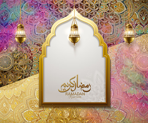 وکتور ماه رمضان