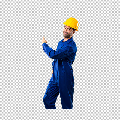 عکس برش خورده دوربری کارگر نفتی
