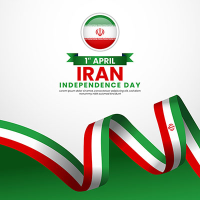 طرح وکتور باکیفیت از پرچم ایران