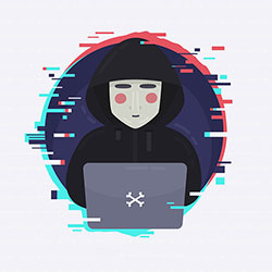 وکتور هکر اینترنتی