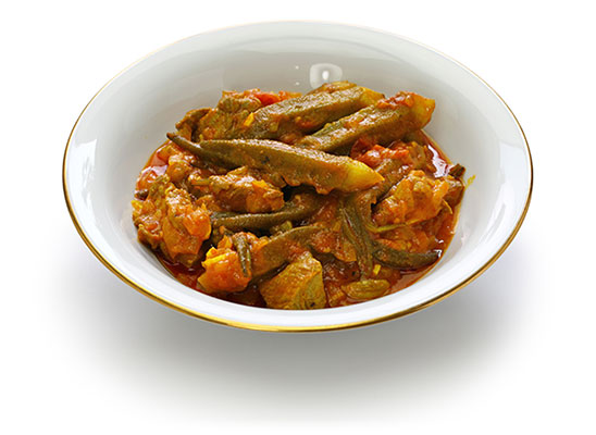 عکس خورشت بامیه ایرانی