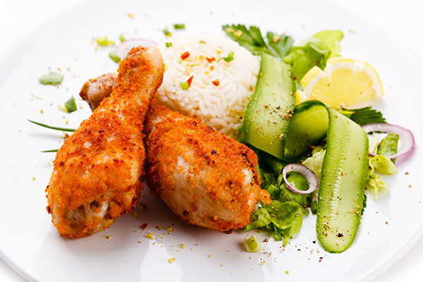 عکس تبلیغاتی غذا چلو مرغ