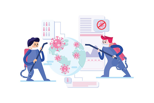 وکتور ضدعفونی کردن محیط