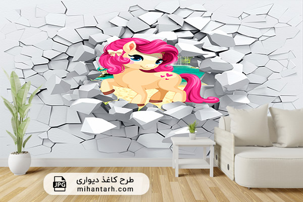 پوستر کاغذ دیواری کودکانه