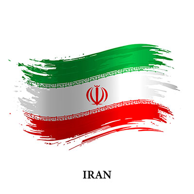 طرح وکتور باکیفیت از پرچم ایران