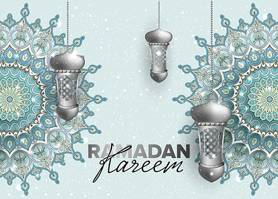 وکتور ماه رمضان