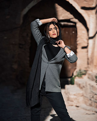 عکس ژست مانتو خانم ایرانی