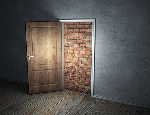 عکس دری به سوی بن بست