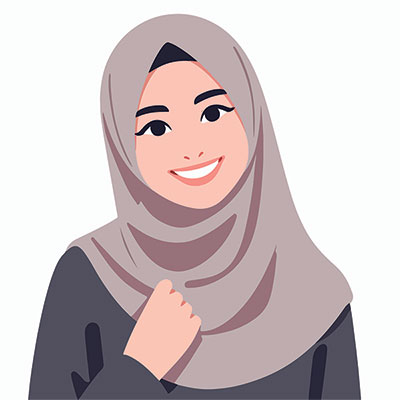 وکتور زن و روسری