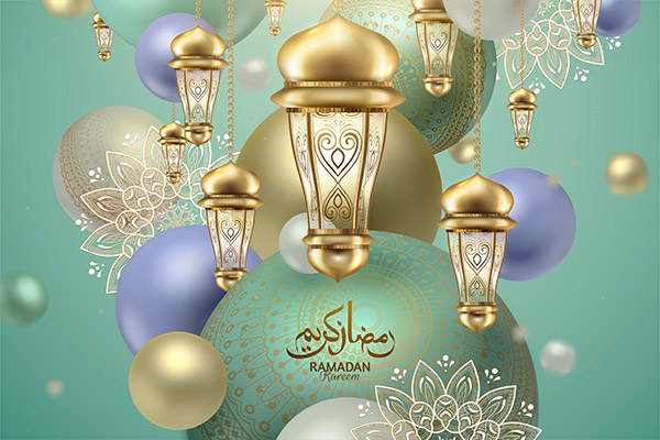 وکتور ماه رمضان