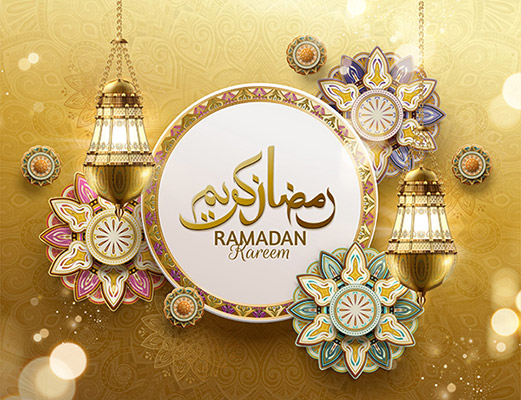 وکتور ماه رمضان
