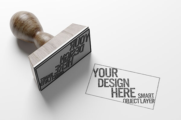 موکاپ مهر شرکت
